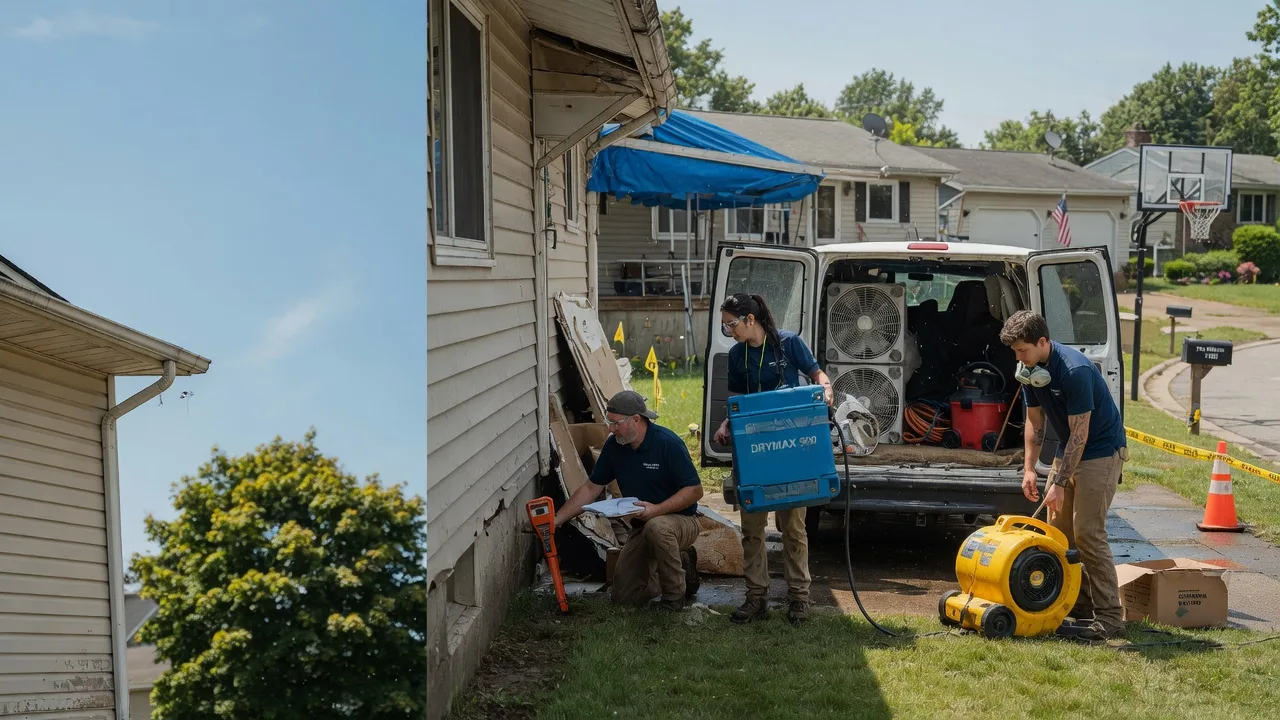 Ceiling Leak Cleanup in Lakeville, IN near me